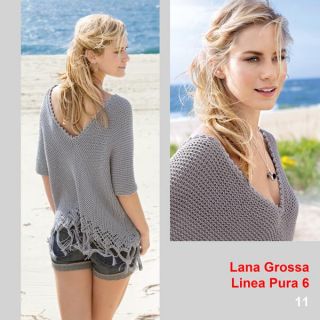 Lana Grossa Linea Pura Organico 304 amberlight print 50g Wolle