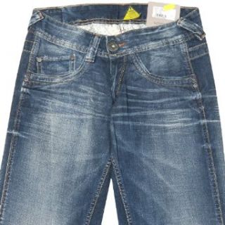 Pepe Jeans, Damen Jeans, PL200022V334 Olympia, darkblue used aged