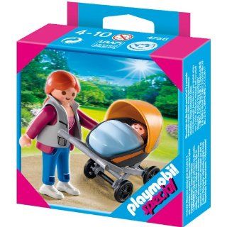 PLAYMOBIL 4756   Mama mit Kinderwagen Spielzeug