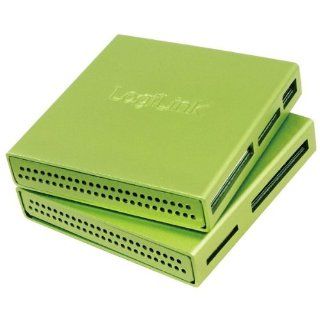 LogiLink Card Reader USB 2.0, all in one, grün Computer