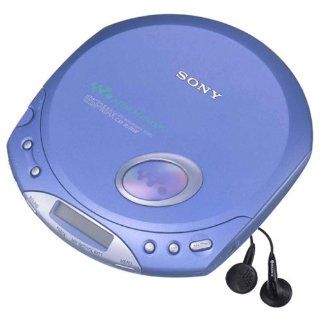 Sony D E351/L tragbarer CD Player blau Audio & HiFi