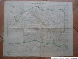 Stadtplan 414 von Berlin, Bezirk Wilmersdorf, von 1953, Maßstab 1