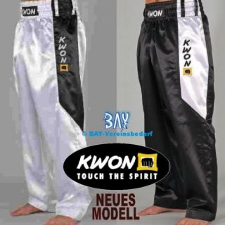 KWON ® TOP Design Kickboxhose Satinhosen Hose Kickboxen