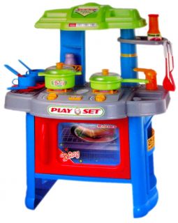 Kinderküche Spielküche Spielzeug Küche mit Licht & Ton. B