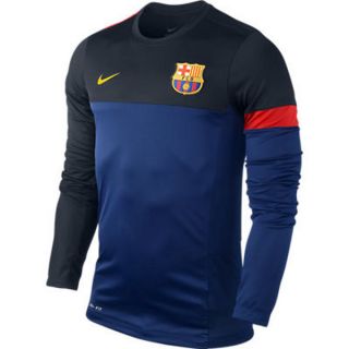 Barcelona Nike Training Trikot Maglia Allenamento tg 2012 13 Blu