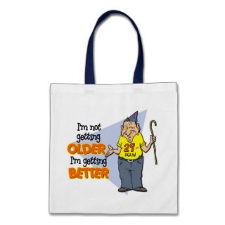 Funny Birthday Gift Tote Bags