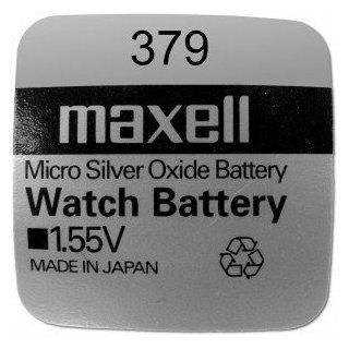 Maxell SR521SW Uhrenbatterie, 379 Knopfzelle Elektronik