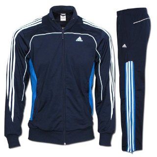 Adidas Trainingsanzug AC KNIT TSUIT Gr.4 (S) blau (P05595): 