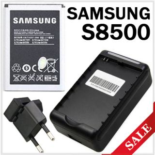 Akku Batterie + Ladegerät für Samsung S8500 Wave S 8500