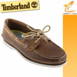 TIMBERLAND 71510 Herren Schuhe Scarpe shoes Leder Bootsschuhe