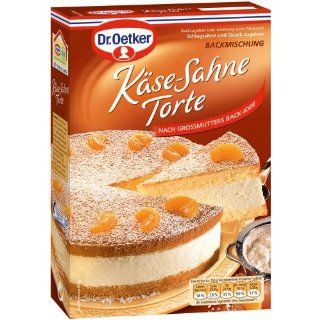 Dr. Oetker Käse Sahne Torte, 8er Pack (8 x 385 g Packung): 