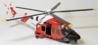 NewRay Sky Pilot 1/48 AgustaWestland AW139 US Coastguard Helicopter