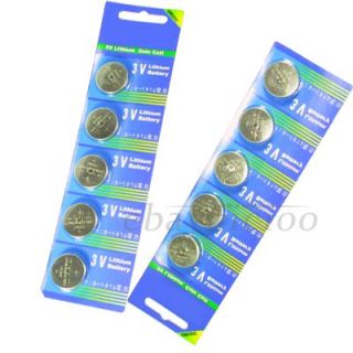 10 x Lithium CR 2032 CR2032 3V Cell Button Coin Battery