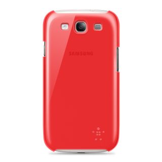 Belkin Micra Shield Schutzhülle für Samsung Galaxy S3 rot [