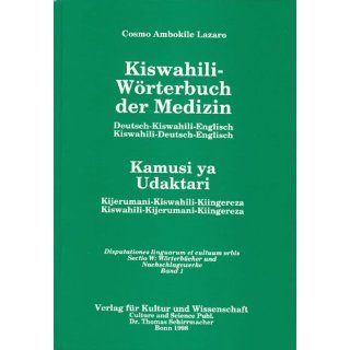 Kiswahili Wörterbuch der Medizin Cosmo Lazaro Bücher