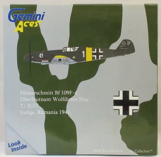 Gemini Aces GALFT3004 Messerschmitt Bf 109F 4 Oblt W Huy 7./JG77