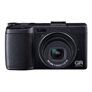 Ricoh GR Digital IV Digitalkamera 3 Zoll schwarz Kamera