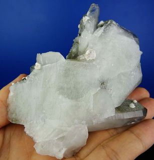 Fine Mineralien Phantom FLUORIT,Bergkristall,Dolomit