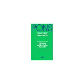 PONS Wörterbuch, Wörterbuch der idiomatischen Redensarten Deutsch