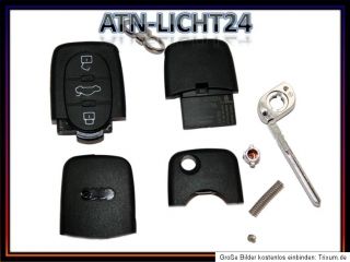 Schlüssel Klappschlüssel Audi A3 S3 8L A4 S4 B5 A6 4B Panik