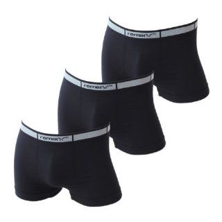 4er Pack Herren Boxershorts Microfaser Remixx 408 schwarz