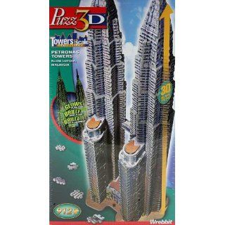 Wrebbit   3D Puzzle 912 Teile   Petronas Towers, Malaysien 