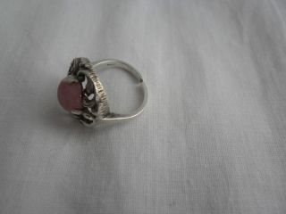 Wunderschönes Damen Armband + Ring   Silber 835   Rosenquarz  