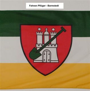 Fahne HAMBURG WAPPEN GARTEN SPATEN Flagge 60x90 Fahnen