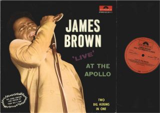 2xLP / JAMES BROWN / LIVE AT THE APOLLO / POLYDOR 823001 1 /