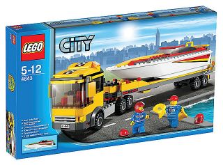 4643 LEGO CITY Powerboot Transporter