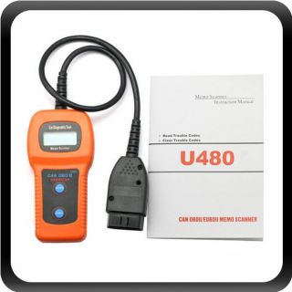 U480 OBD 2 II Diagnose gerät Scanner Auto CAN KWP2000 deutsche