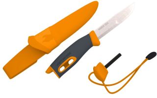 Light my Fire / Mora FireKnife(TM), Messer mit Zündstahl   Survival
