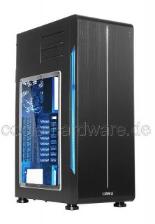 Lian Li PC X500FX TYR Super Case Midi Tower   schwarz