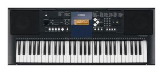 Yamaha PSR E333 Keyboard inkl. Netzteil LCD Display 61 Tasten Midi In