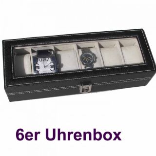 Uhrenbox Uhrenkoffer Uhrenständer Uhrenvitrine Uhrensidplay