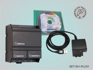 PLC Einsteigerset Kleinsteuerung SPS Logikrelais AC Version + Software