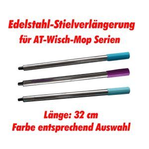 WischMop Edelstahl Stiel Verlängerung Spin Mop Set Bodenwischer