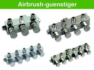 Airbrush Schlauch Druckluft Verteiler Mehrfachverteiler