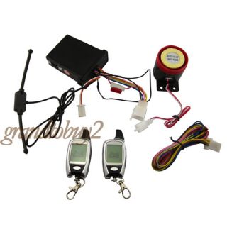 5000M Motorbike Motorcycle Scooter Alarm Immobiliser 2 Way Pager