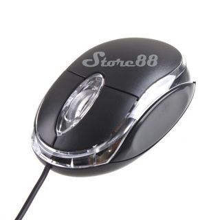 New USB 3D Optical Mouse Maus for Laptop Win7 Vista Mac 800DPI