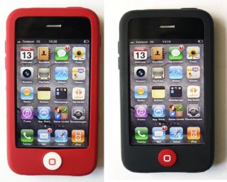 2x Hama Silikon Handy Tasche Hülle SR für iPhone 3G 3GS