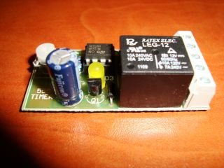 TIMER SWITCH TIME RELAY ON OR OFF 12 TO 1200 SEC KIT 10A 12V