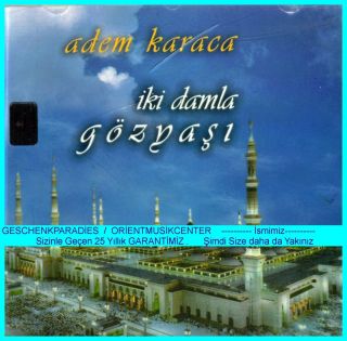 Adem Karaca/İki Damla Gözyaşı/Türkce Müzik/İlahiler/Türkce CD