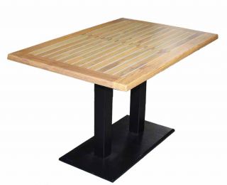 WERZALIT TISCHPLATTE TISCH PLATTE TEAK 120x80cm NEU