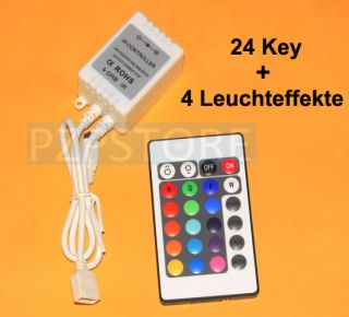 5M / 10M RGB LED Strip Leiste Streifen & 24 Key / 44 Key Fernbedienung