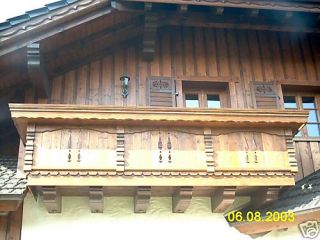 Holz Balkongeländer Geländer Balkon! Lieferung möglich