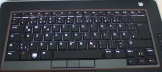 Dell Tastatur Deutsch, mit Backlit für Latitude E6320 E6420 E5420