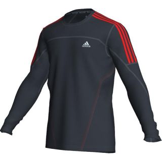 Adidas Herren Response DS Lauf Running Jogging Shirt Langärmelig