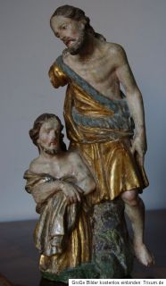 The Baptism of Christ, South Germany or North Italy, Wood, ca. 1700
