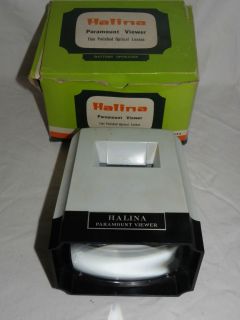 HALINA PARAMOUNT VIEWER No.532 FOR COLOUR SLIDES in OVP